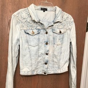 Fire Los Angeles Embroidered Jean Jacket